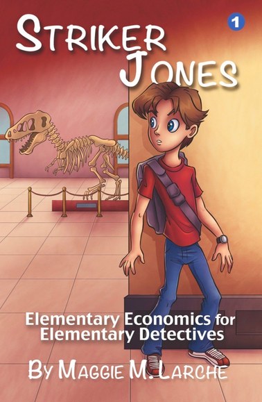 Striker Jones classic kids detective series that teaches economics