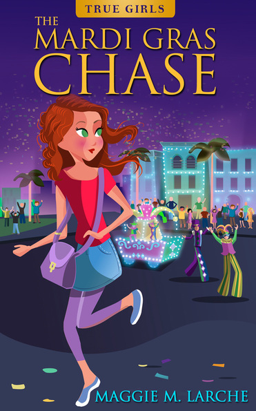The Mardi Gras Chase - preteen girls mystery set in Mobile, Alabama